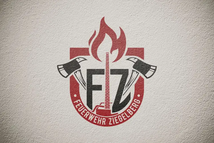 Feuerwehr Ziegelberg Logodesign